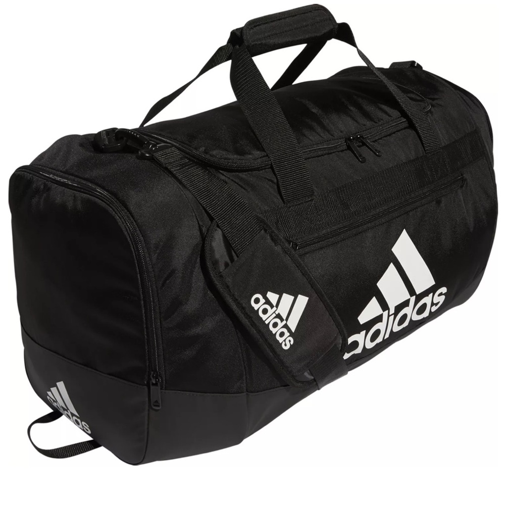 Adidas Black Duffel Bag